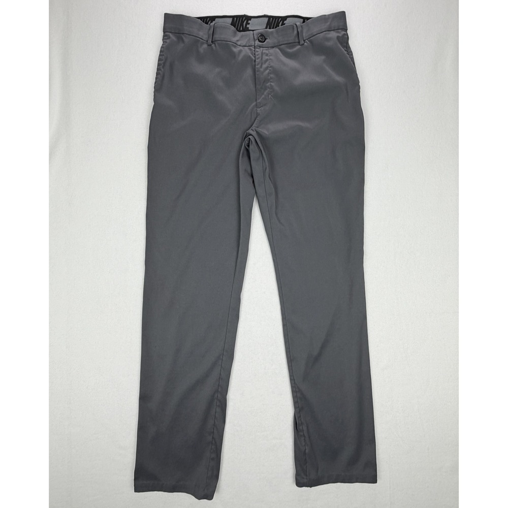Nike Mens Dri-FIT Golf Pants Dark Grey Size 36x34